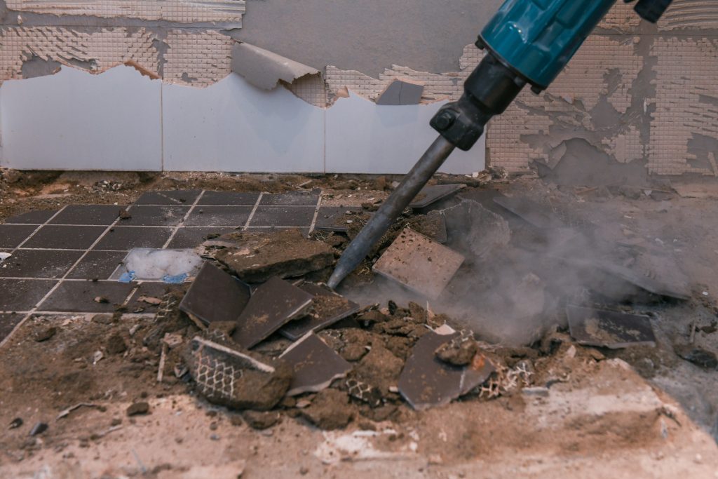 Bathroom Demolition Rubble Removal Service