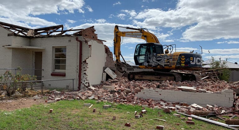 Hidden issues found during demolition — asbestos, termites and structural problems — Spotless Demolition Gold Coast