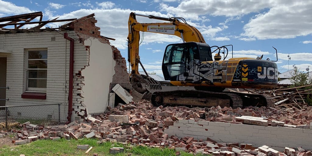 Where does demolished rubbish go — Spotless Demolition recycling process Brisbane and Gold Coast Queensland